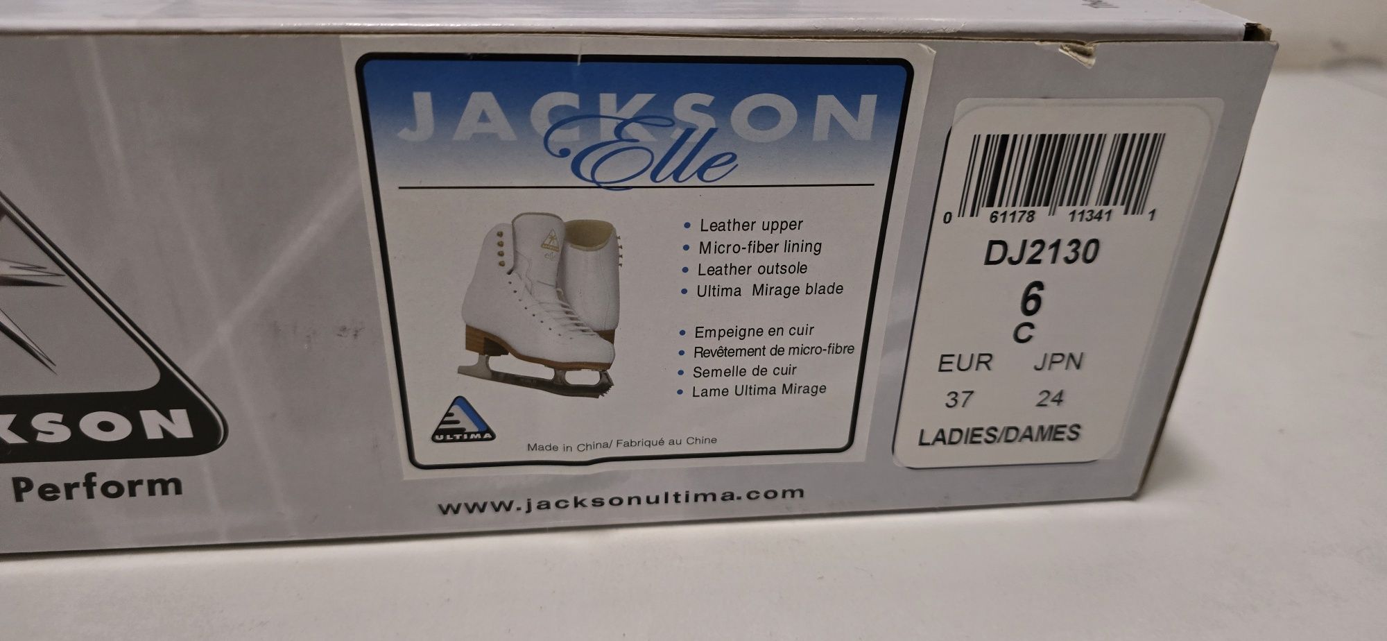 Коньки Jackson Elle, 6, 24 см