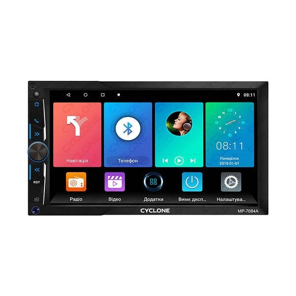 Автомагнітола 2 DIN android cyclone mp-7084A