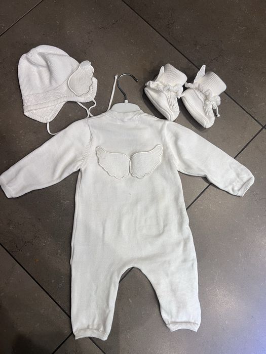 Трикотажний дитячий комплект ninos alegres 0-3, cheri.kids