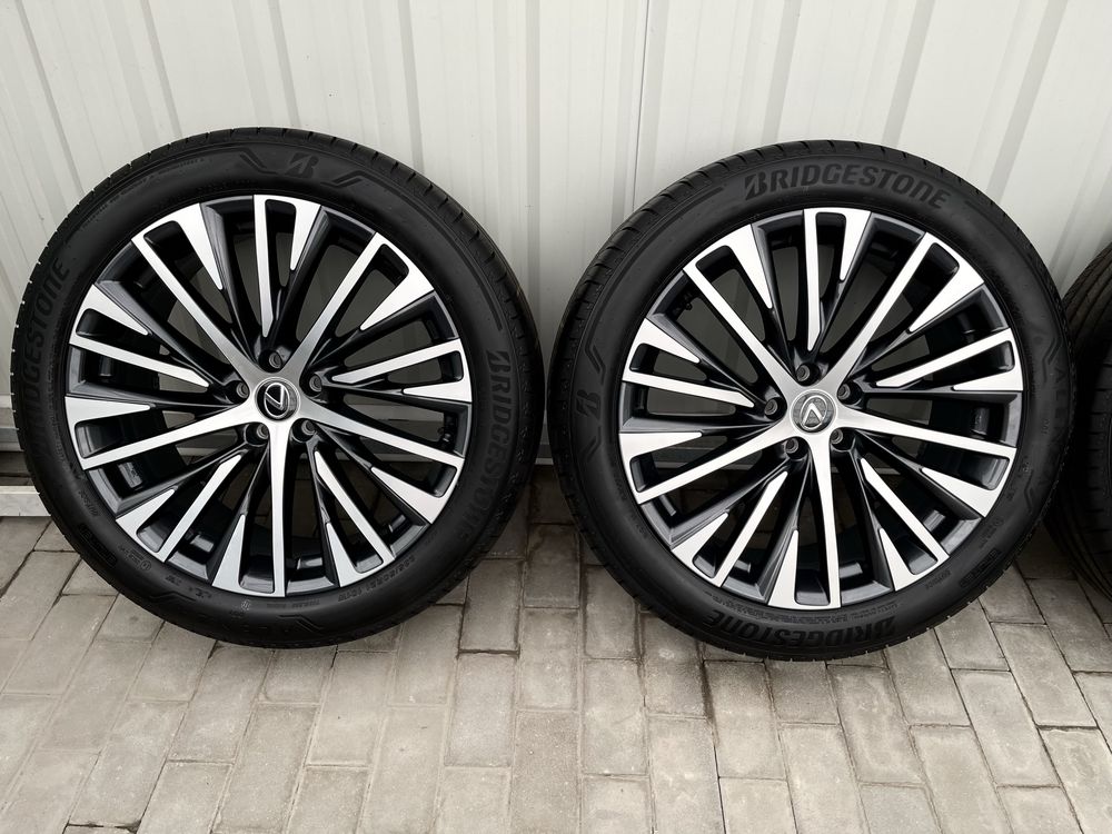 Komplet oryginalnych kół letnich LEXUS RX 21’ 5x114,3 Jak nowe! 23r!