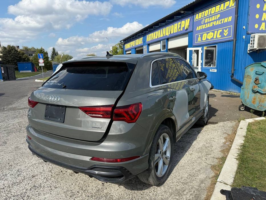 Розборка Audi q3 83a 2022, шрот, запчастини, двері, бампер, двигун