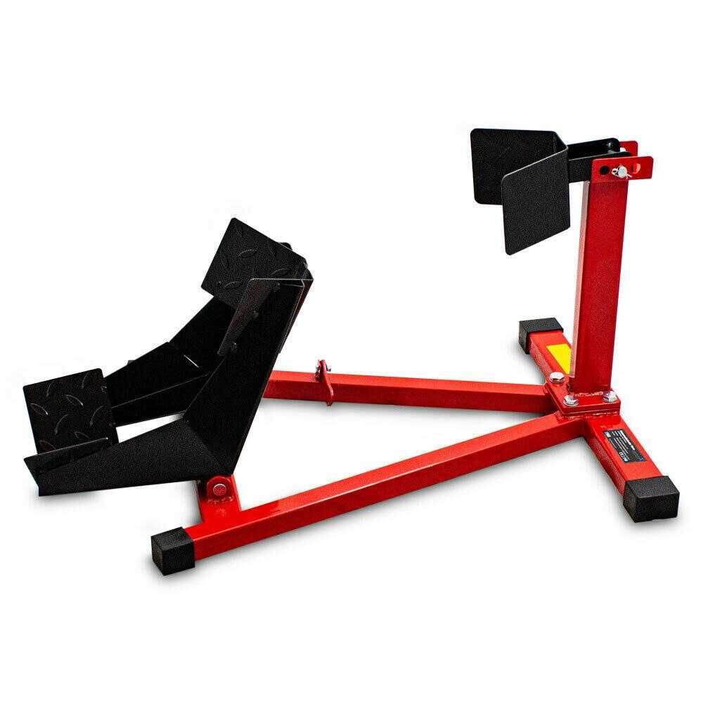 STOJAK postojowy transportowy do motocykla 17" - 21" STABILNY