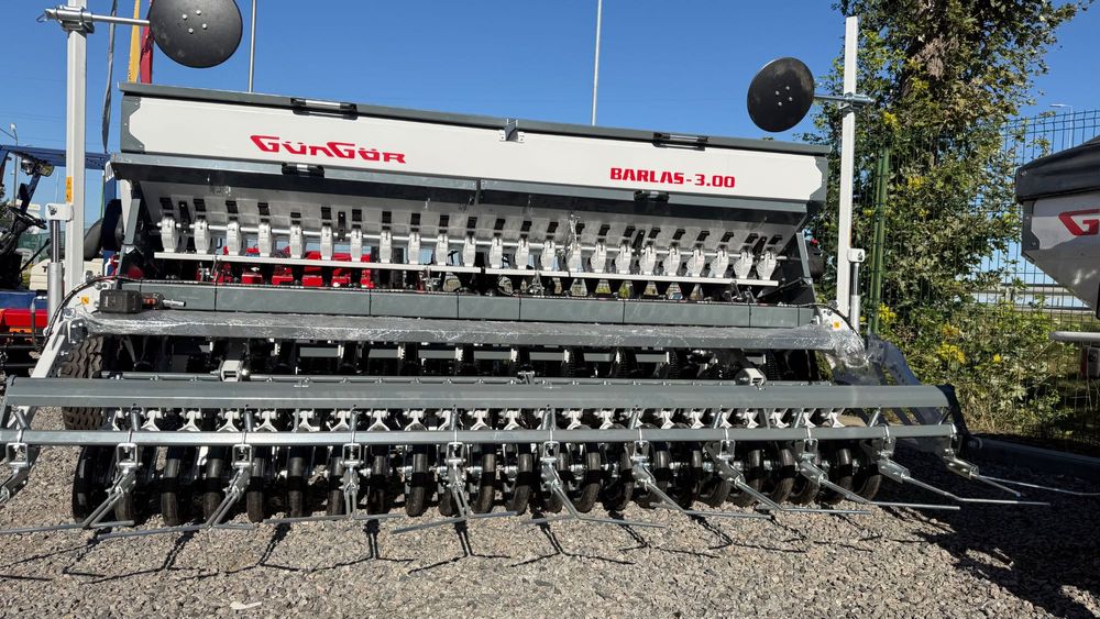Зернова сівалка BARLAS дводискова ТУРЕЧЧИНА  4-х метрова