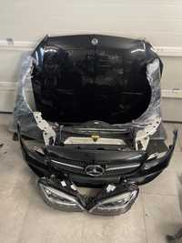 Mercedes w205 c klasa lift amg pak kompletny przod maska zderzak lampy