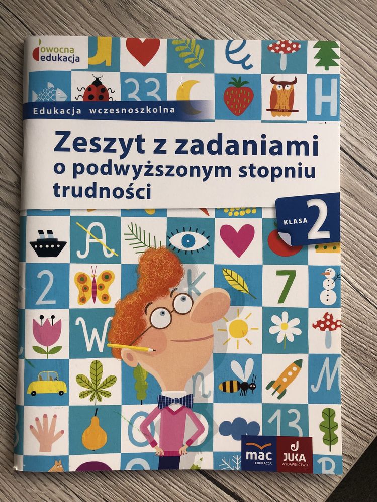 Zeszyt z zadaniami o podwyższonym stopni klasa 2