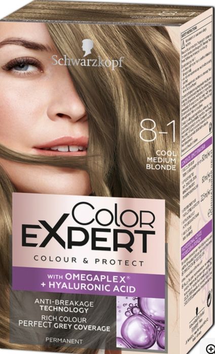 Стойкая крем-краска Color Expert 8.1 Холодно-русый