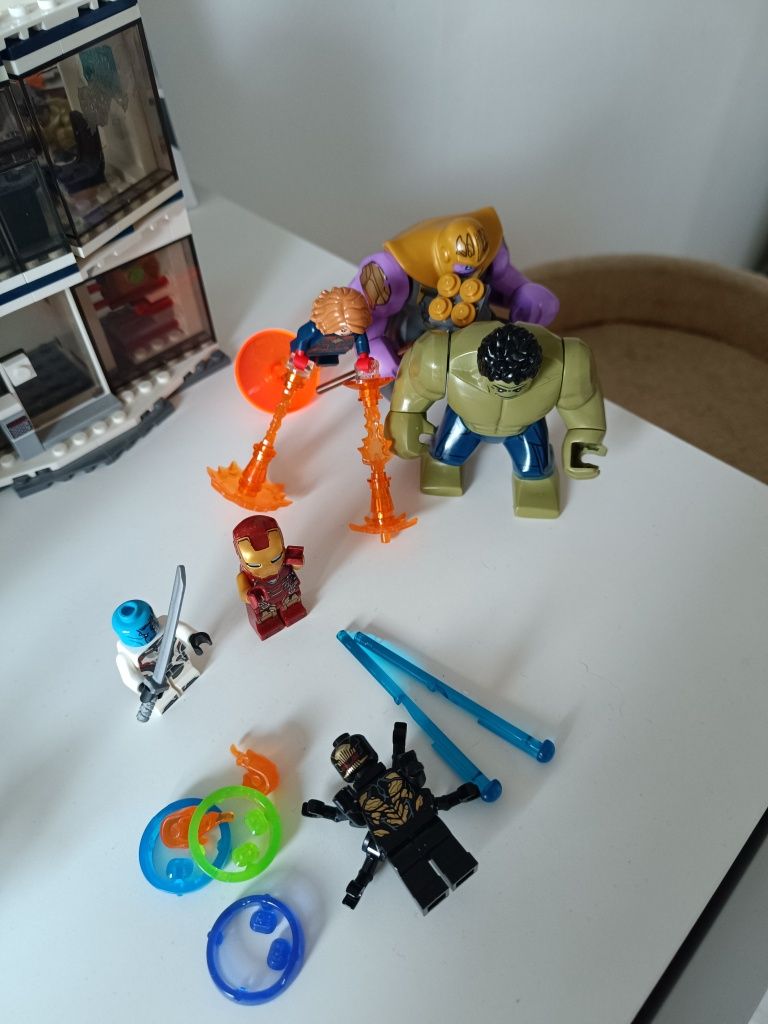 LEGO Avengers + Marvel 4 komplety