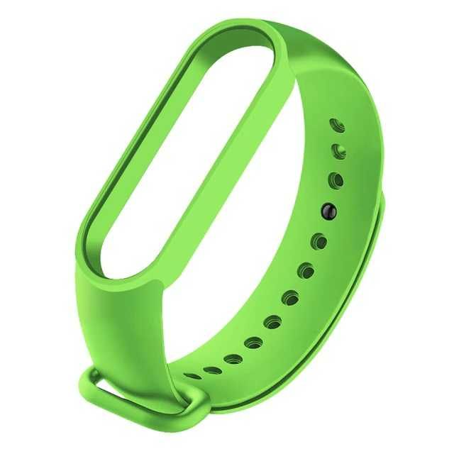 Браслет силиконовый для смарт часов  Xiaomi Mi Band 5, 6, 7
