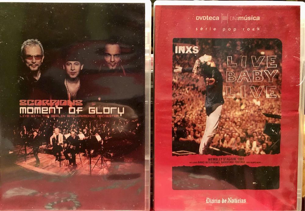 Pop Rock DVD's Musicais