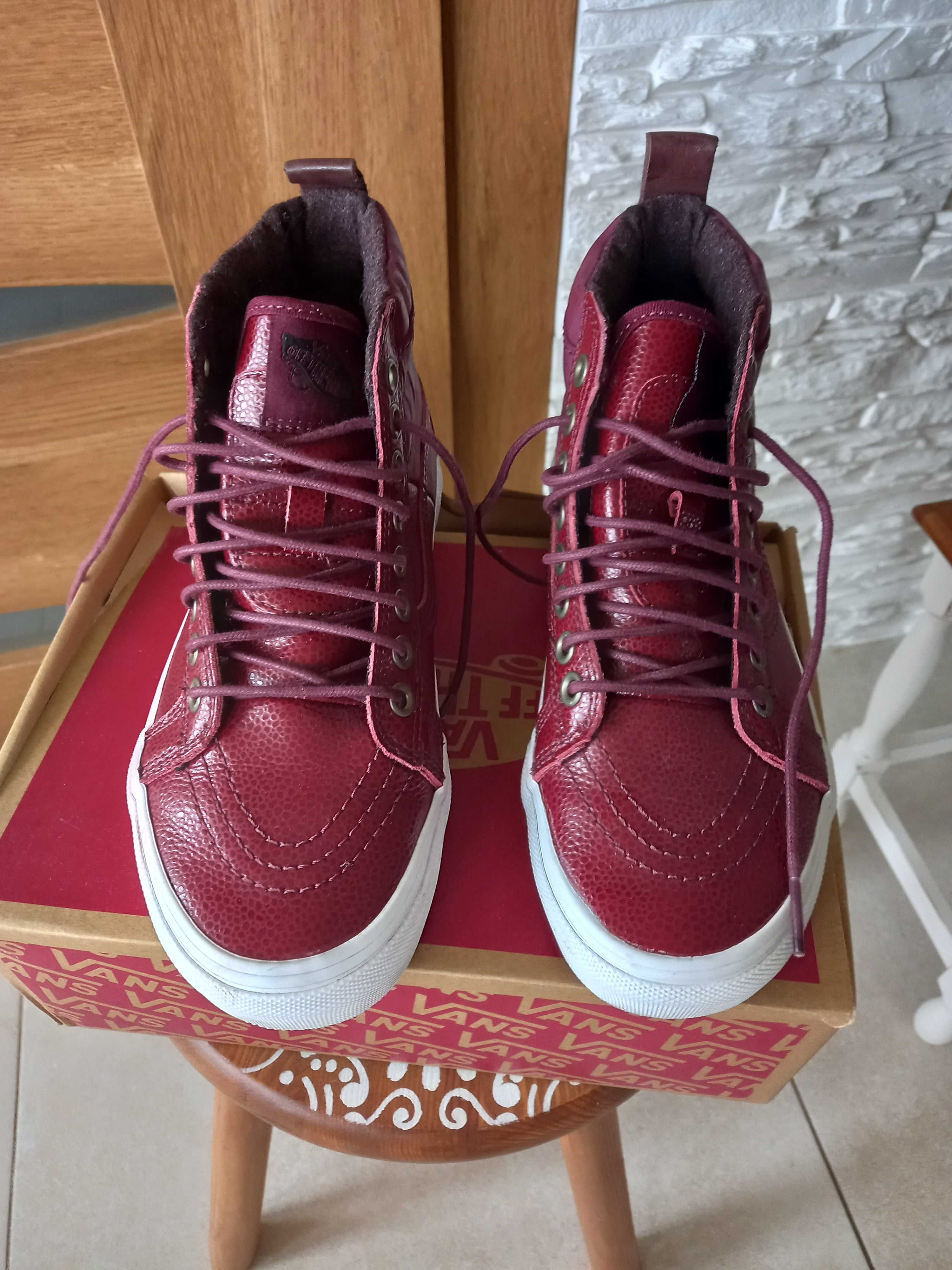 Sprzedam skórzane oryginalne buty VANS rozm. 36 - stan idealny