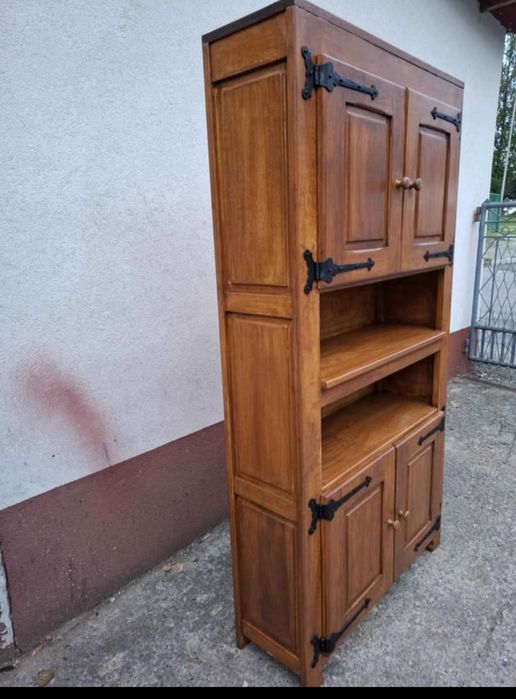 Kredens dębowy antyk