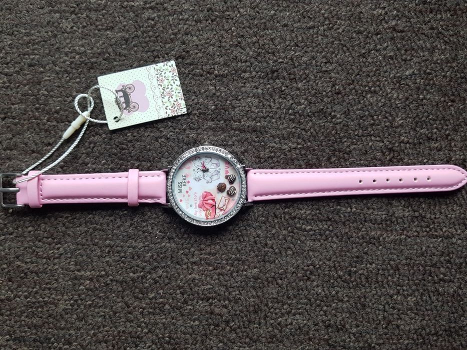 Zegarek czekoladki i misie