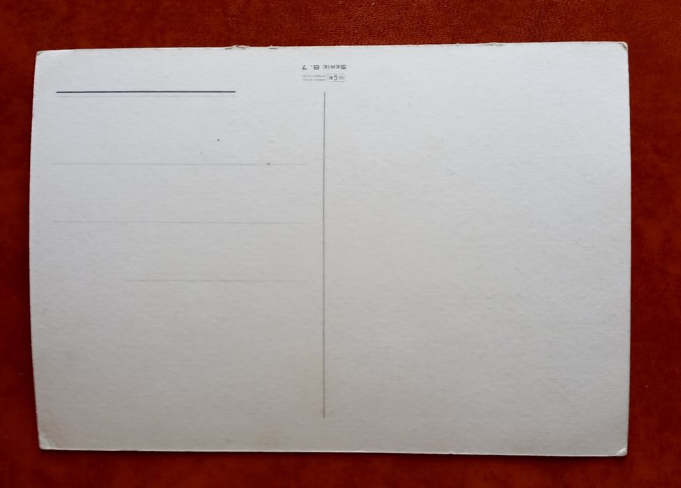 Antigo postal infantil