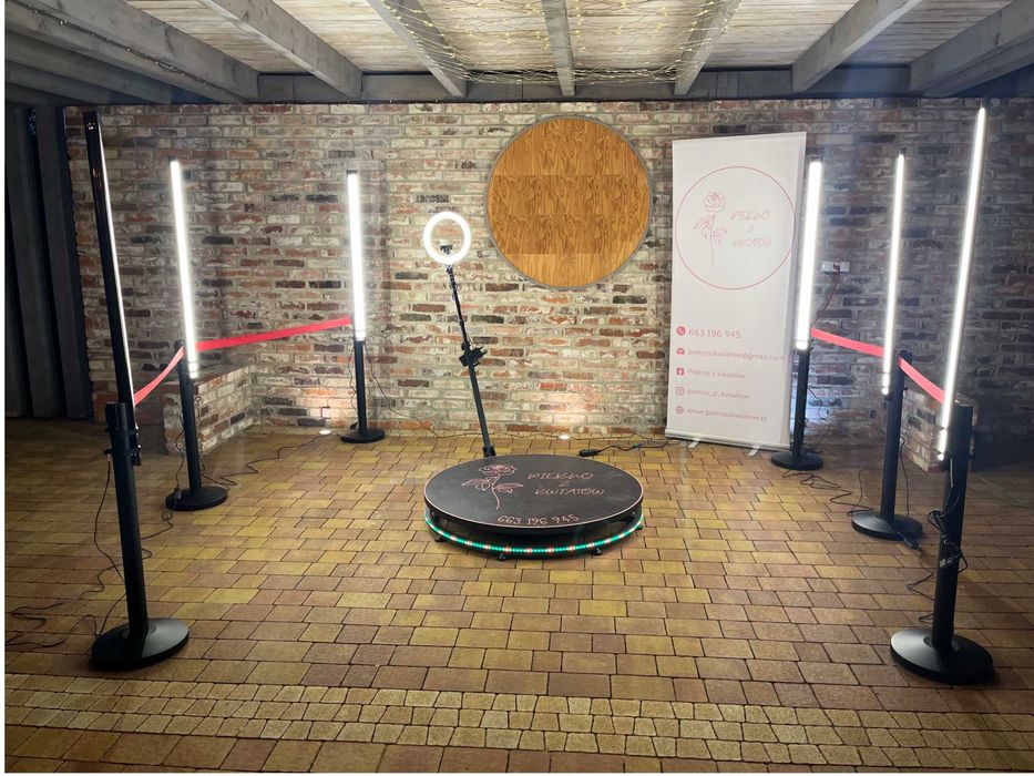 Fotobudka 360 Wesele Urodziny Ślub Rocznica Karnawał Event Impreza