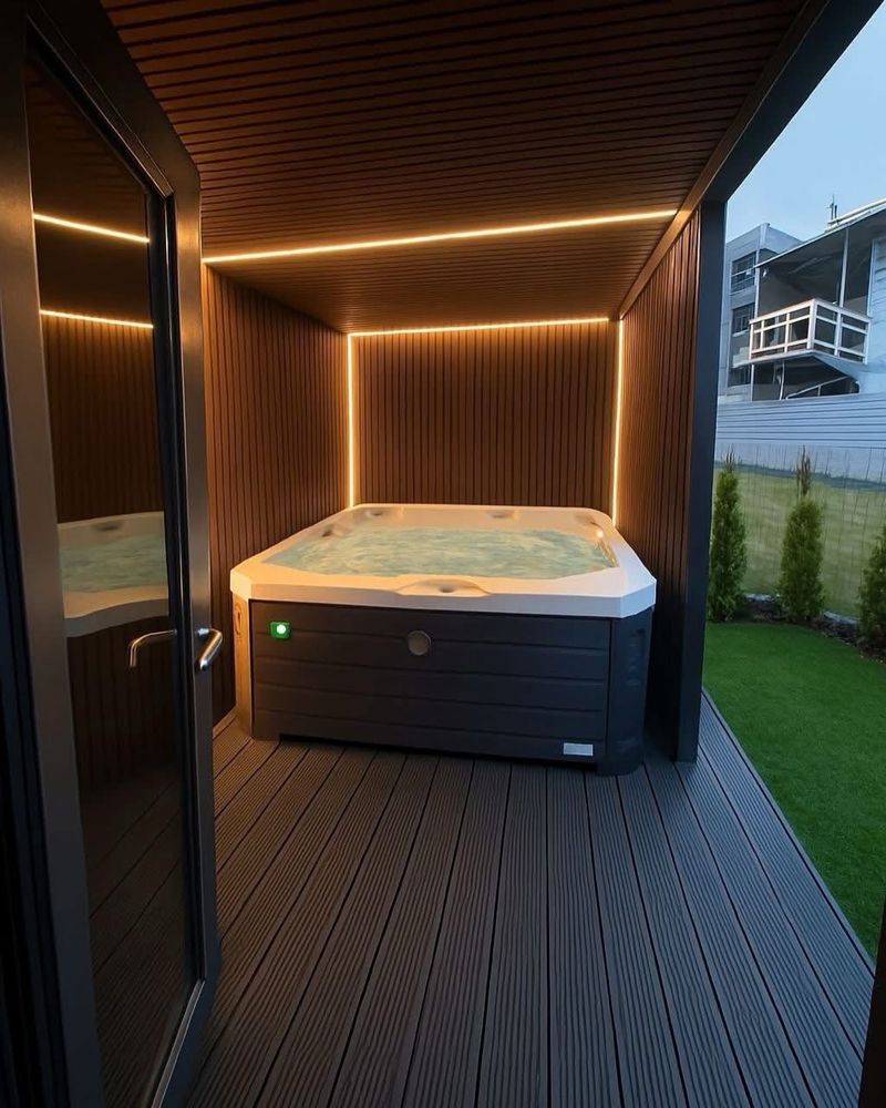 Sauna Balia Ogrodowa Domowe SPA Jacuzzi Domek Letniskowy inwestycja
