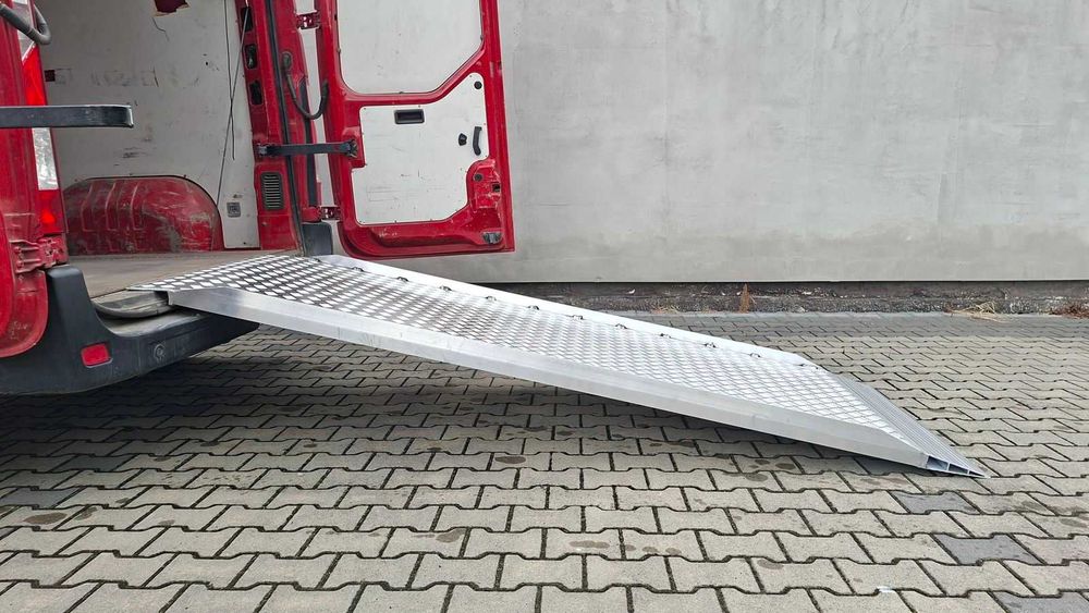 Rampa Aluminiowa 275x100cm RANTY do 800kg Podjazd pod Maszyny Paleciak
