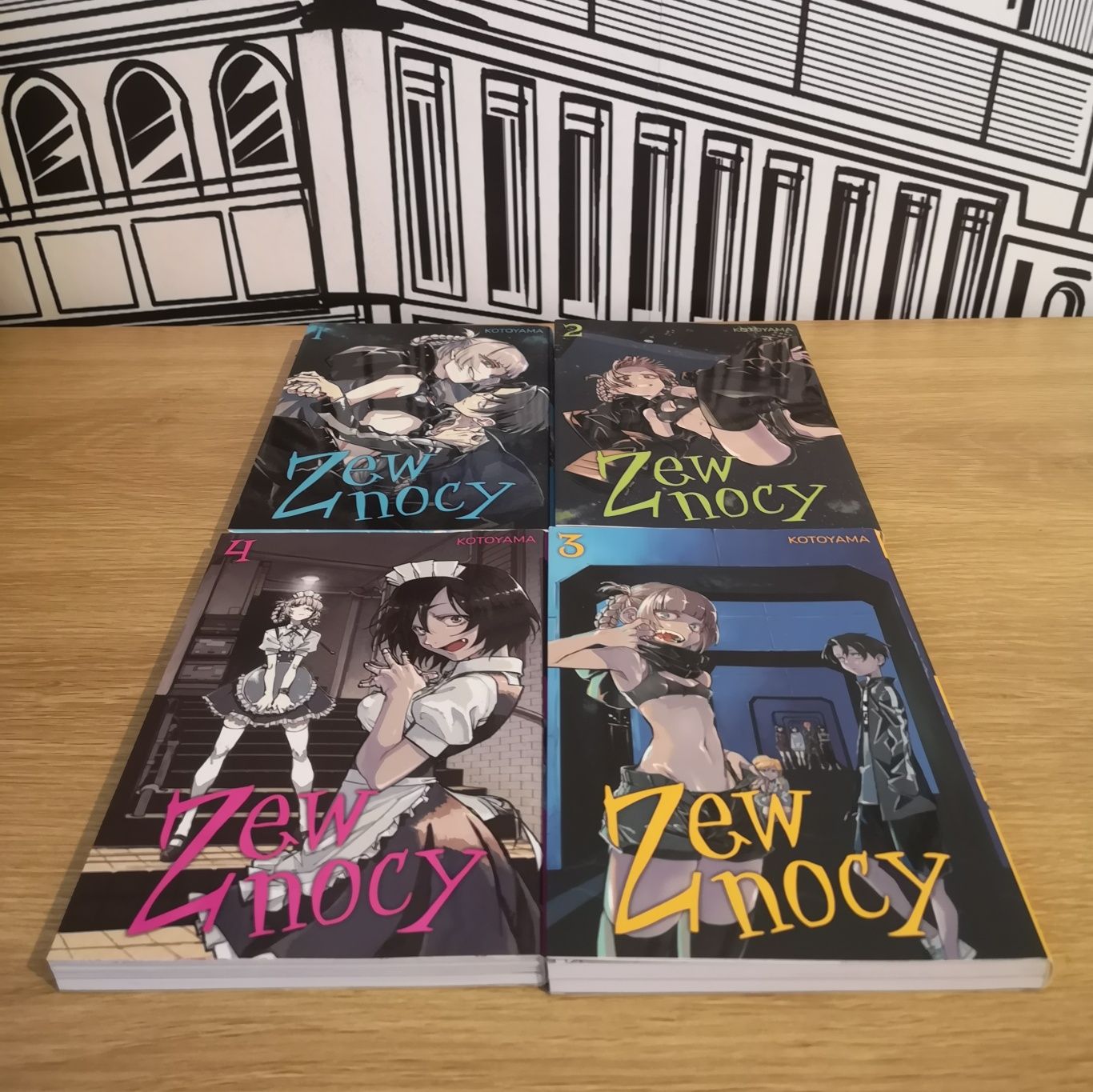 Zew Nocy T 1 - 4, Manga, Kotoyama