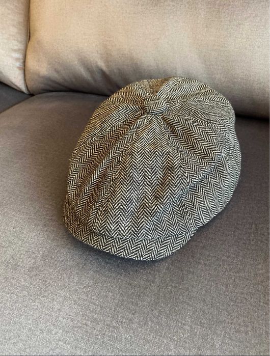 Kaszkiet męski szary