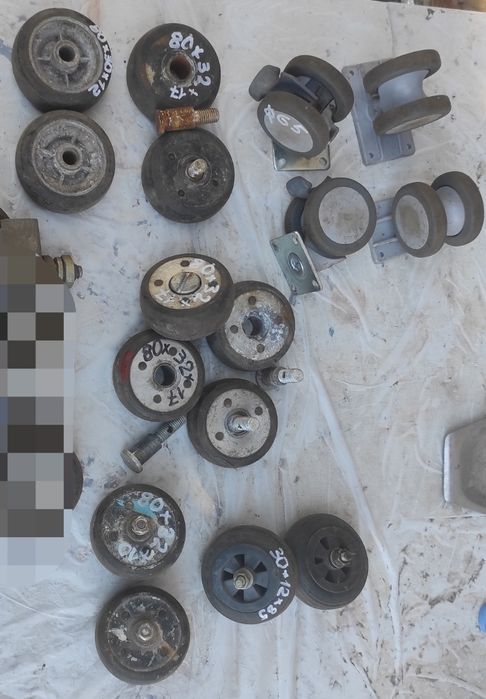 Мощные колеса на тележку