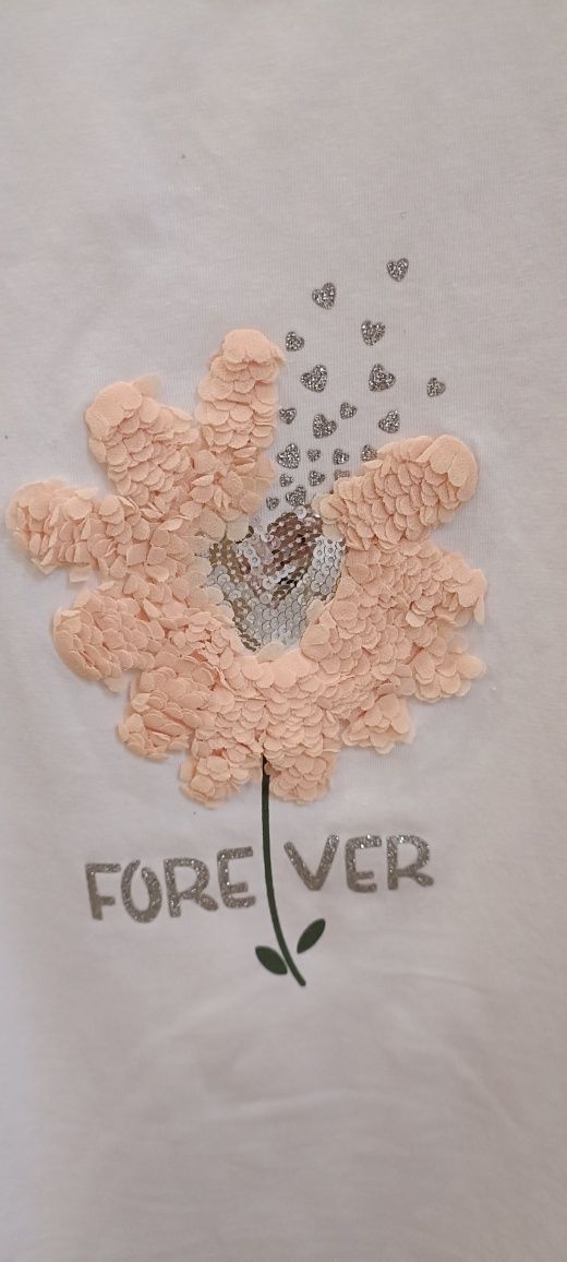 T-shirt NOVA com pormenor de tule