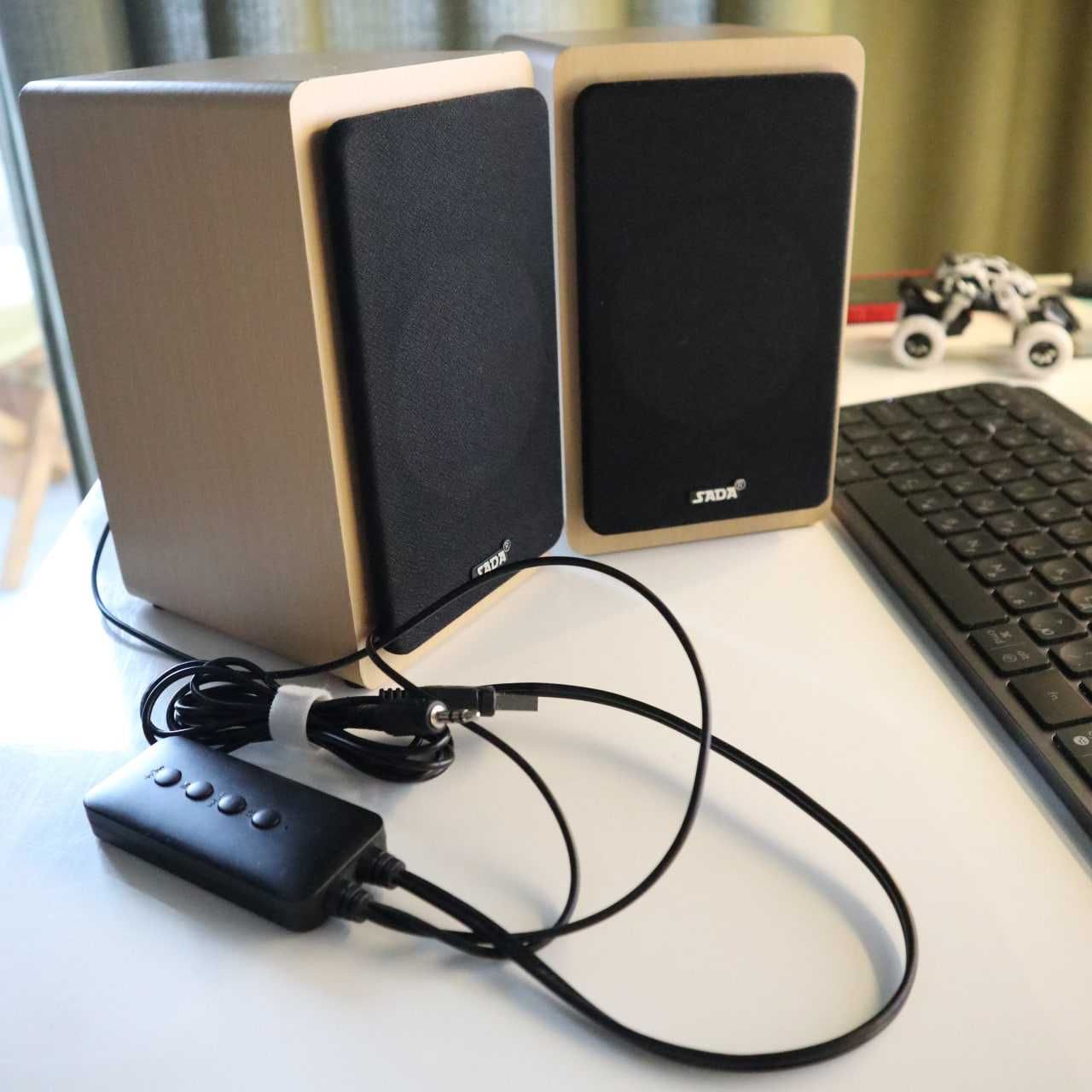 Bluetooth USB колонки 3.5мм, портативные, чистый звук