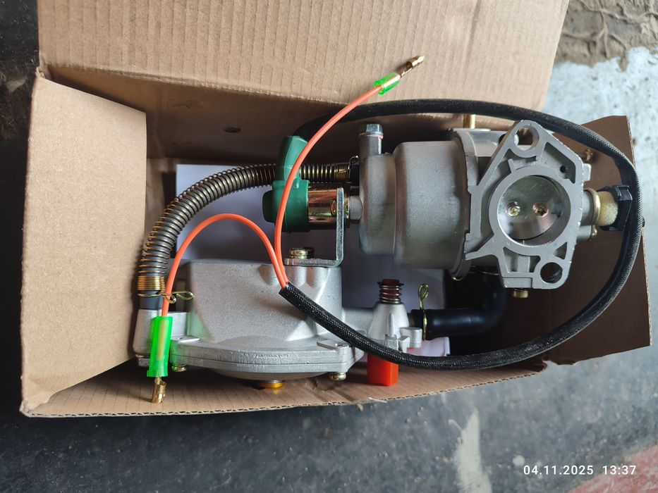 Газові Двохпаливні карбюратори редуктор генератор. Запчастини.