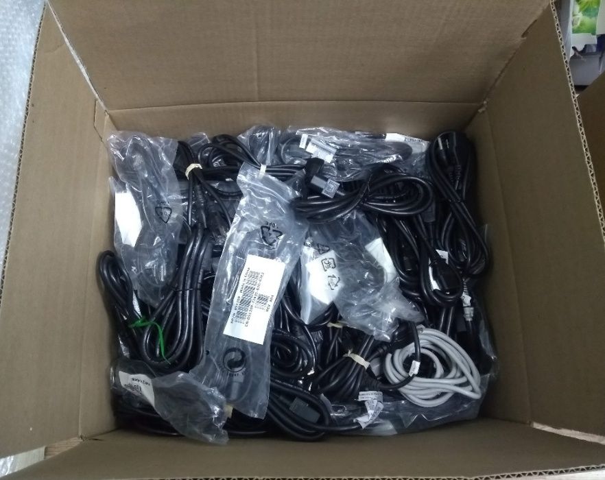Кабель живлення, кабель питания с вилкой США, cable with US plug