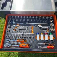 Carrinho de ferramentas Kraft Muller 7 gavetas 6 cheias com chave dino