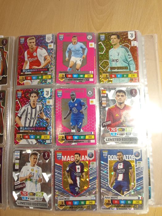 Karty piłkarskie panini