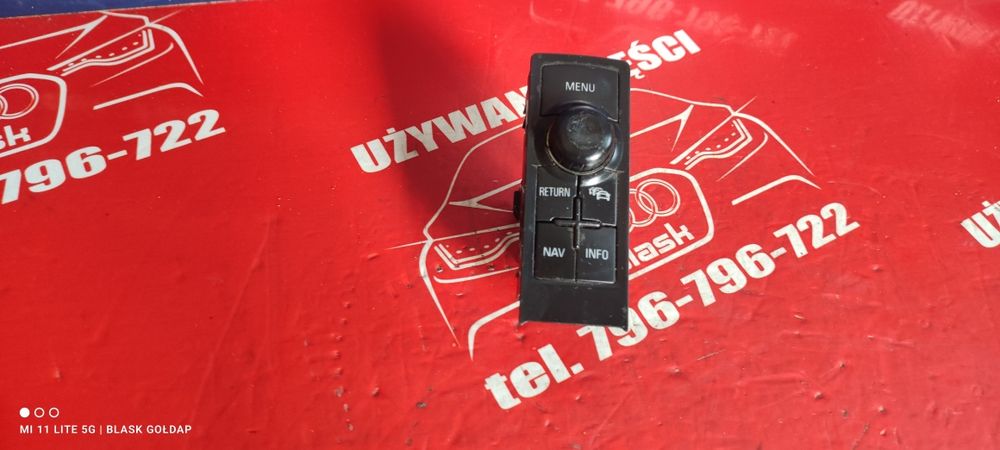 Nawigacja Przycisk Audi A4 B6 S-LINE 2003 Części Blask Gołdap
