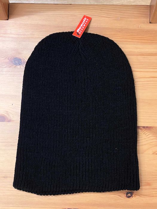 Czapka Beanie długa Czarna