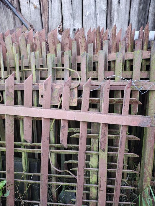 Ogrodzenie stalowe ok 20mb 2 bramy 2 furtki