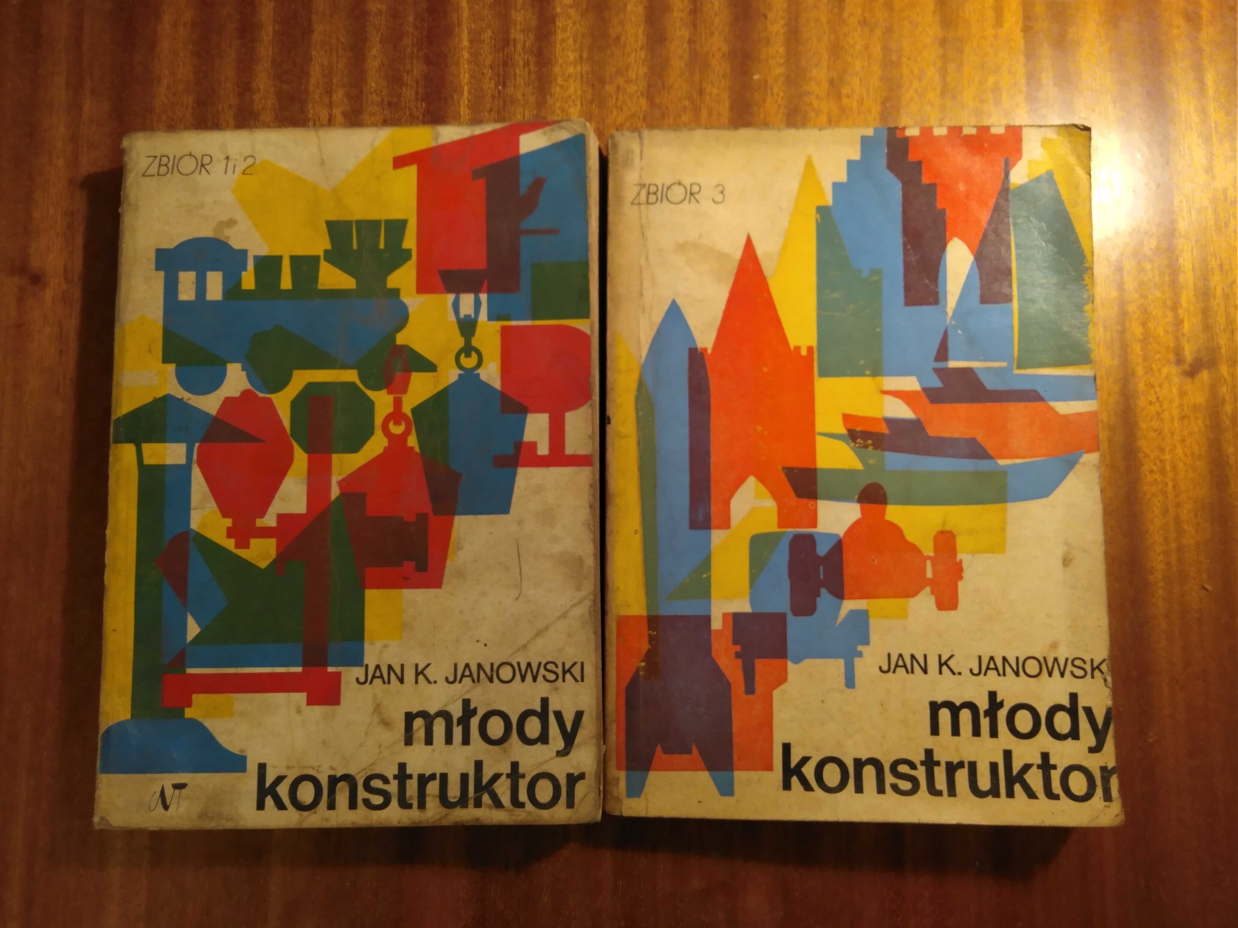 Młody konstruktor - Jan K. Janowski - komplet