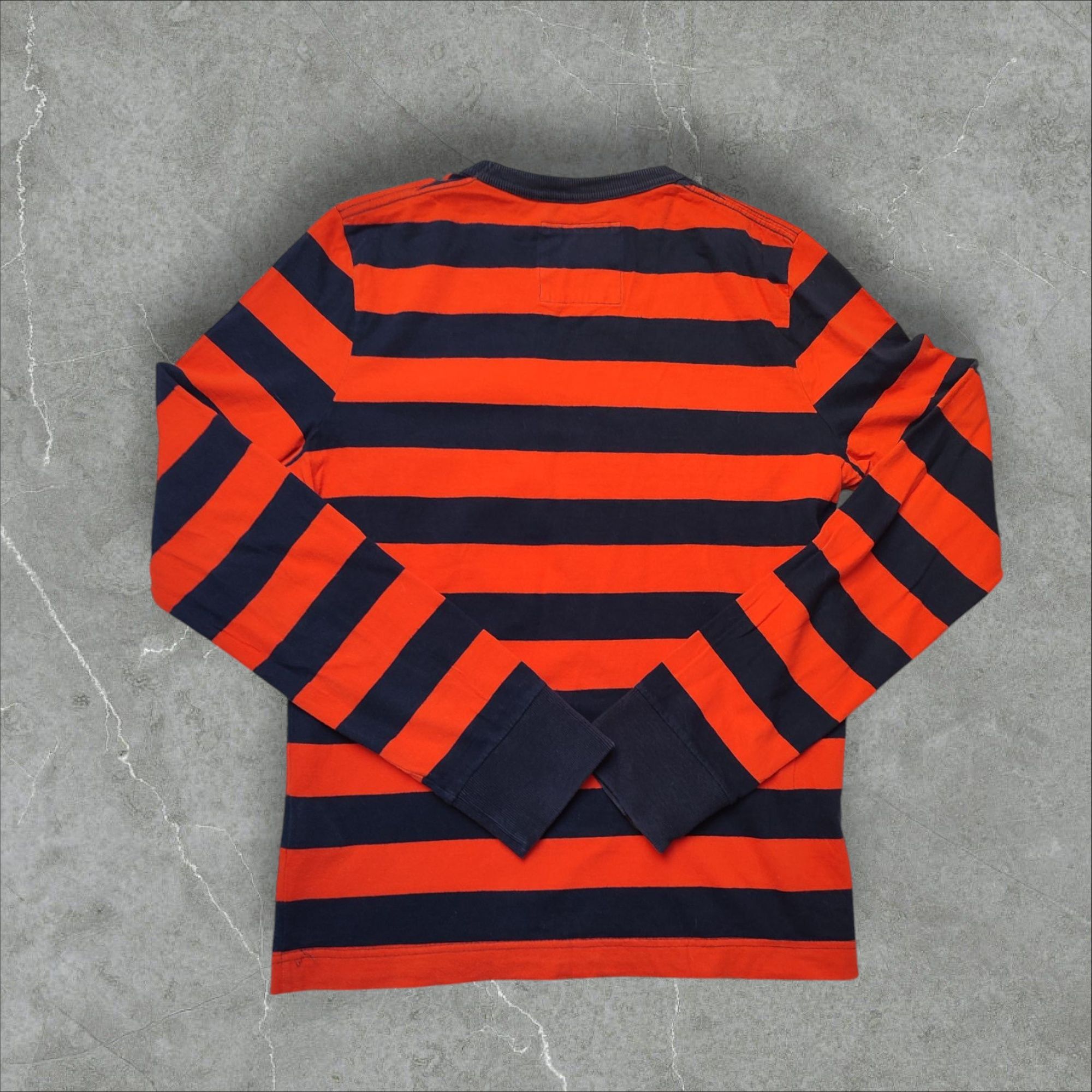 Męski sweter Hollister w paski 100% bawełna
