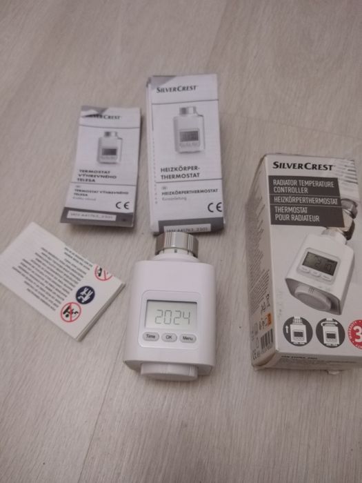 Радіатор термостат SilverCrest опалення батарея терморегулятор НОВИЙ