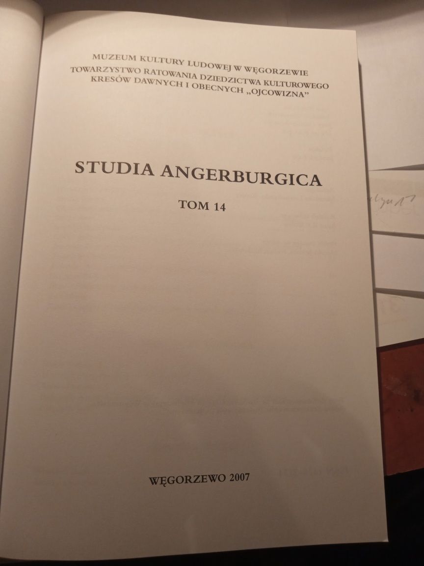 Studia Angerburgica.tom14.