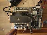 Płyta główna hp z420 lga 2011 + processor