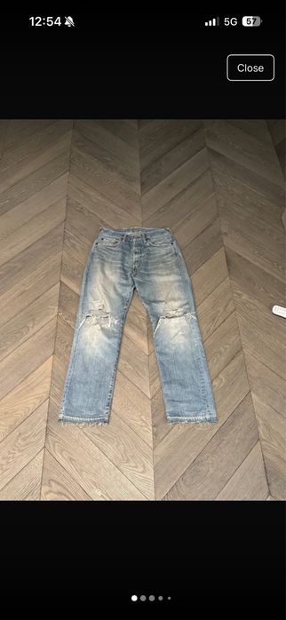 spodnie evisu stan db, vintage, rzadkie