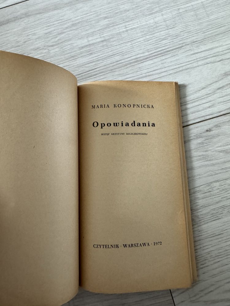 Opowiadania. Maria Konopnicka