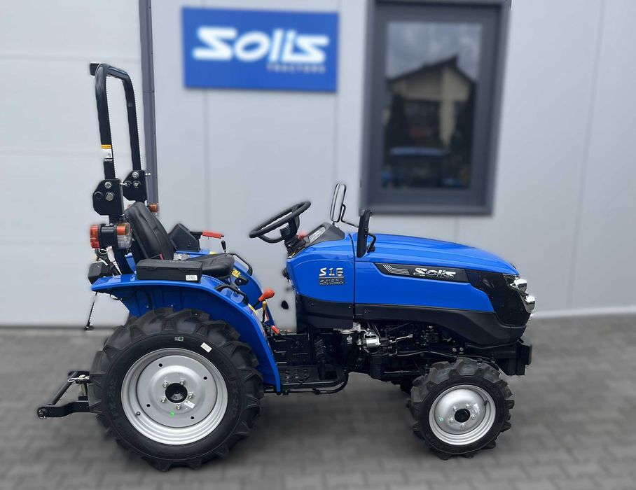 SOLIS 16 4WD Traktorek kosiarka mulczer Osprzęt komunalny moc 18 KM