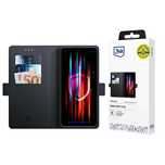 Etui z klapką 3mk Wallet Case na Xiaomi Redmi Note 13/5G - czarne
