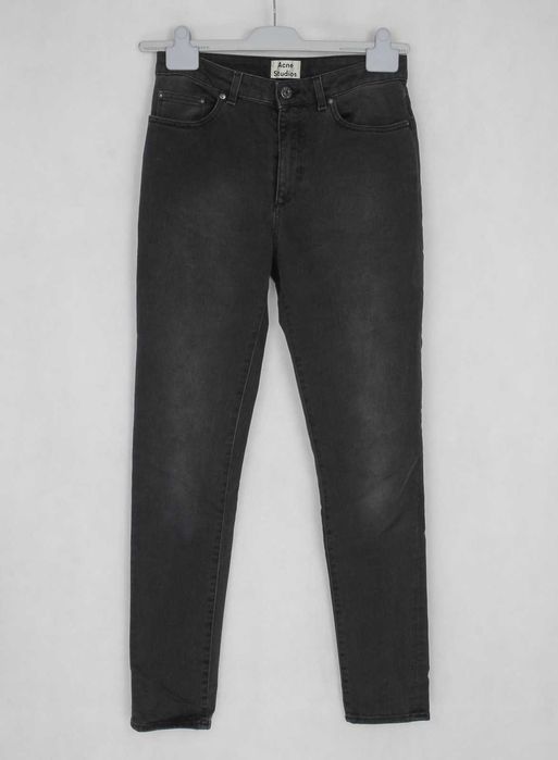 Acne Studios Jeansy SLim Rurki Pin Tar Grey W30 L32