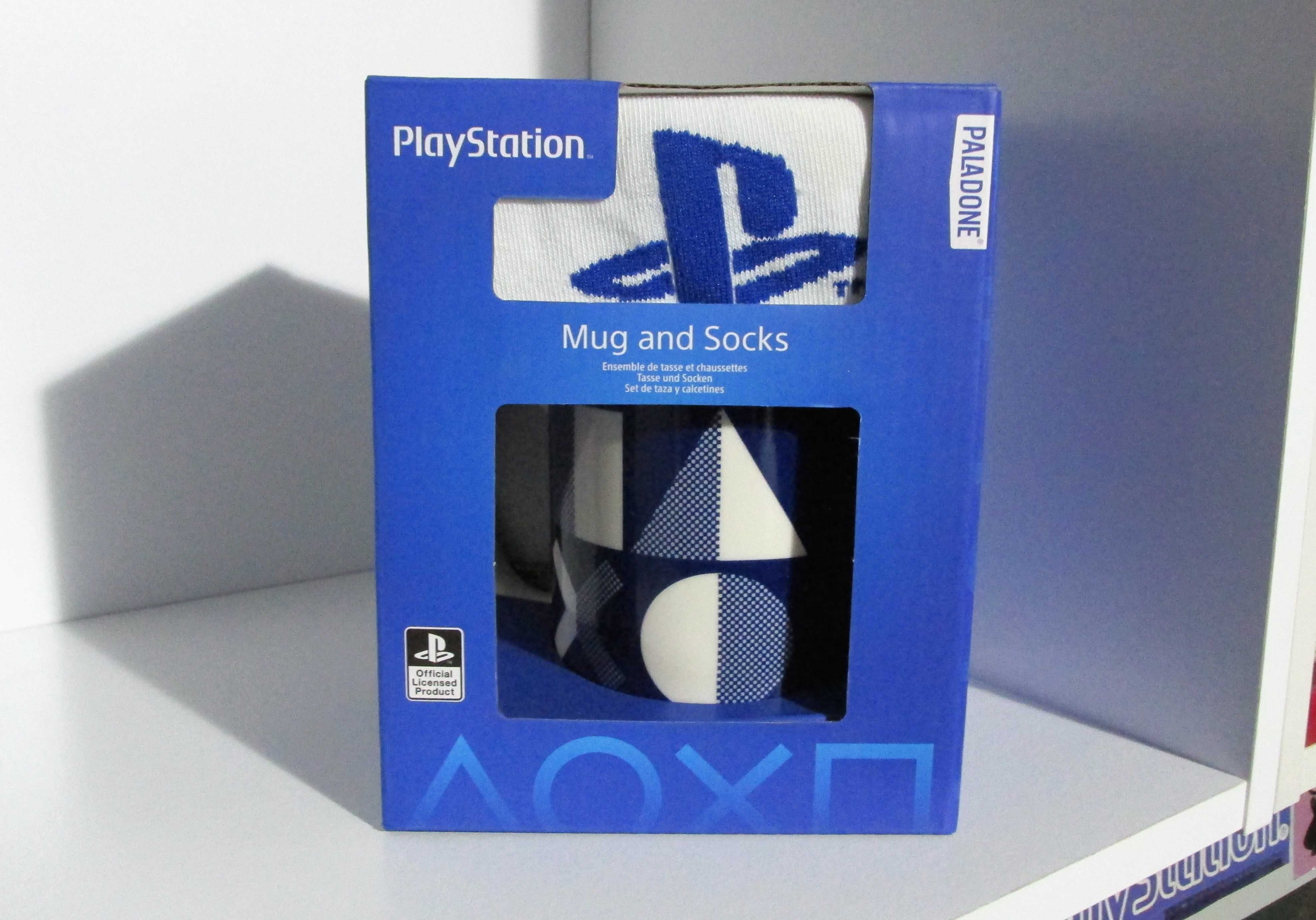 Playstation Mug and Socks (Caneca + Meias) Novo/Selado