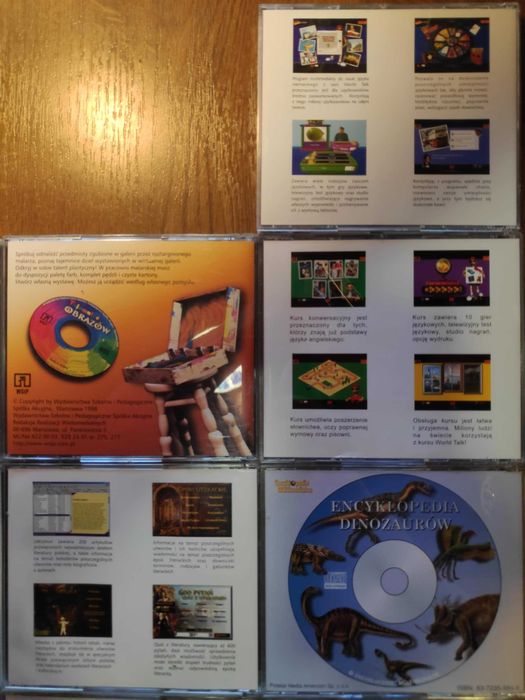 27 sztuk Zestaw Encyklopedia Optimus Pascal Jak to działa płyty CD PC