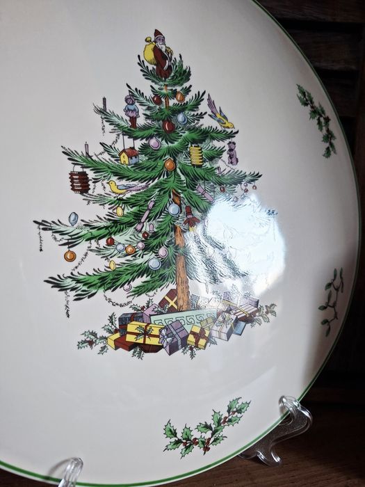Spode Cristmas tree різдвяний посуд колекційний