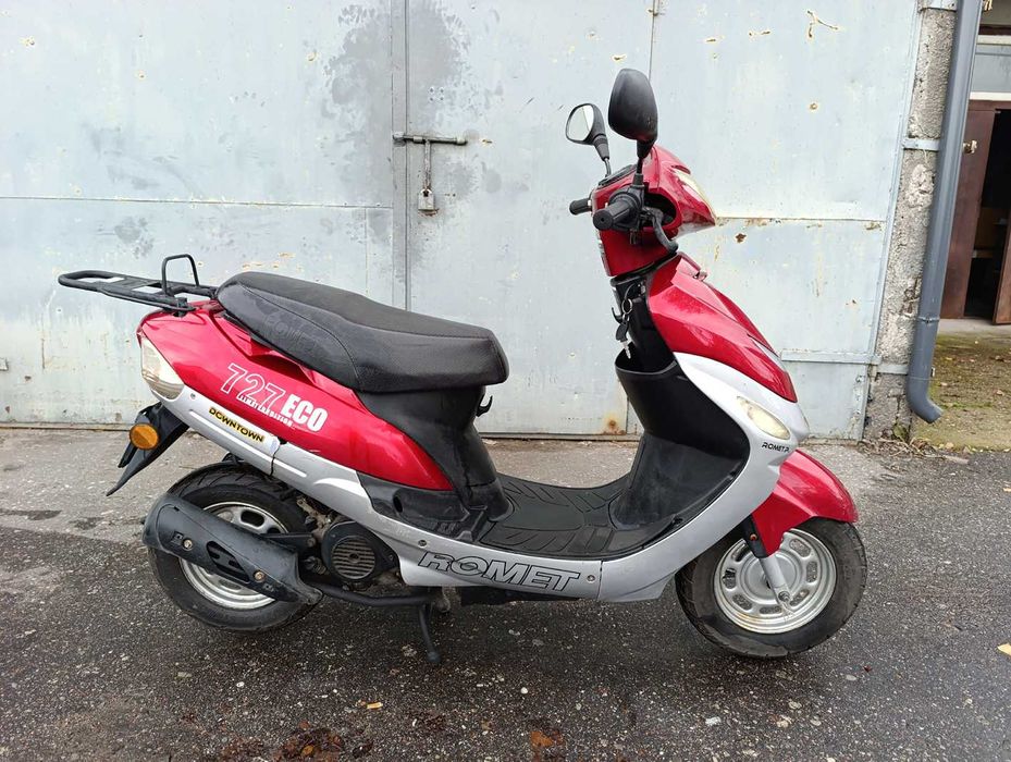 skuter ROMET 727 Eco, 50cm, 4 suw, w bardzo dobrym stanie,