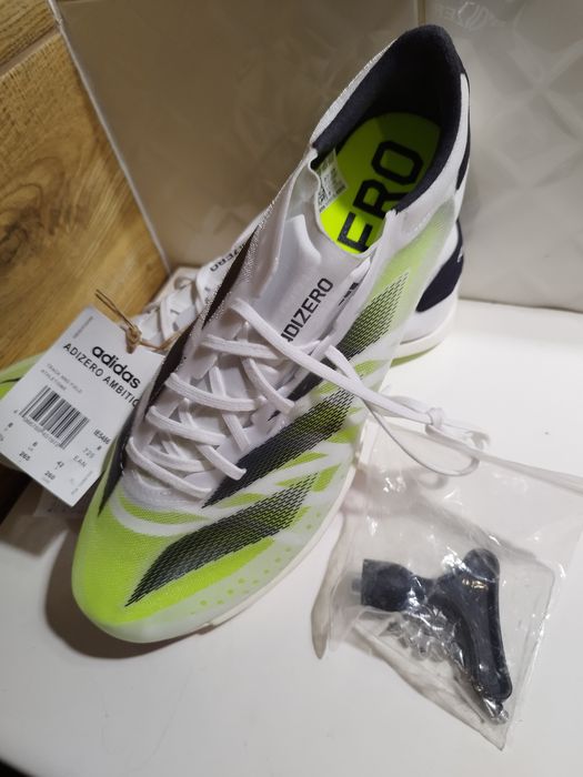 Buty do biegania, kolce adidas Adizero Ambition , r.42