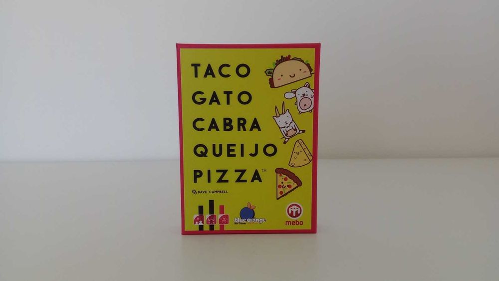Taco Gato Cabra Queijo Pizza - Jogo de Cartas