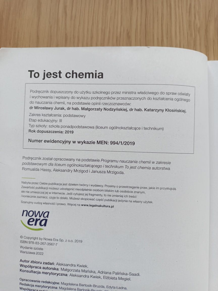 To jest chemia 1