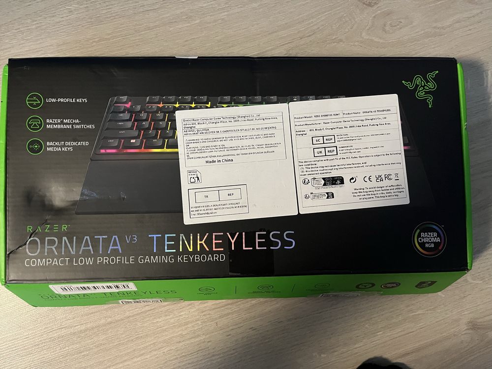 Клавіатура Razer Ornata v3